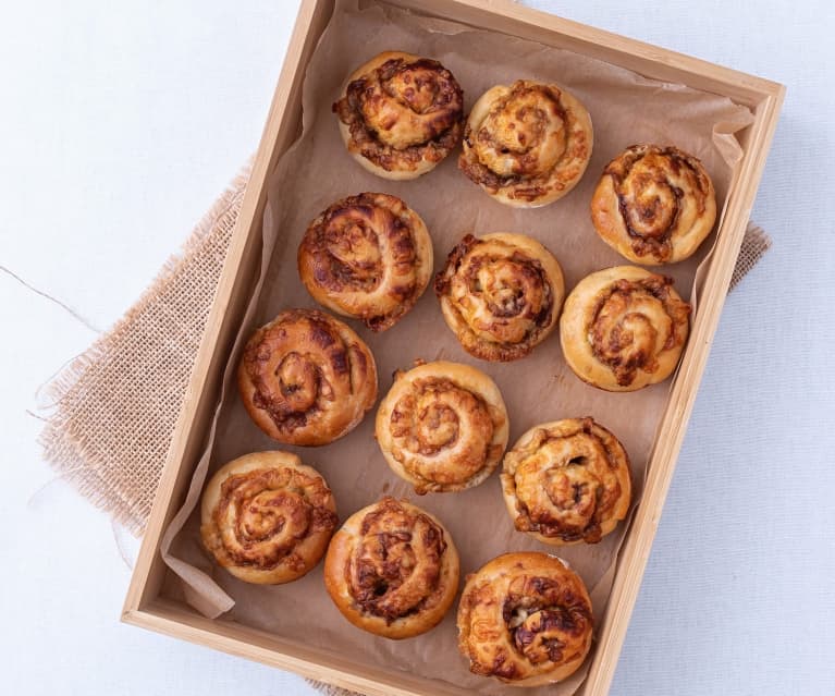 Vegemite® and cheese scrolls