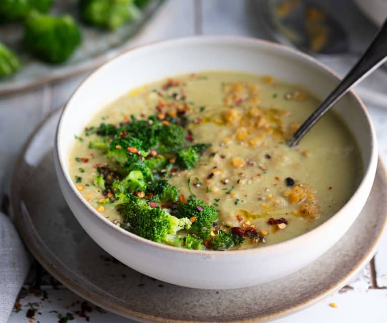 Broccoli Red Lentil Soup