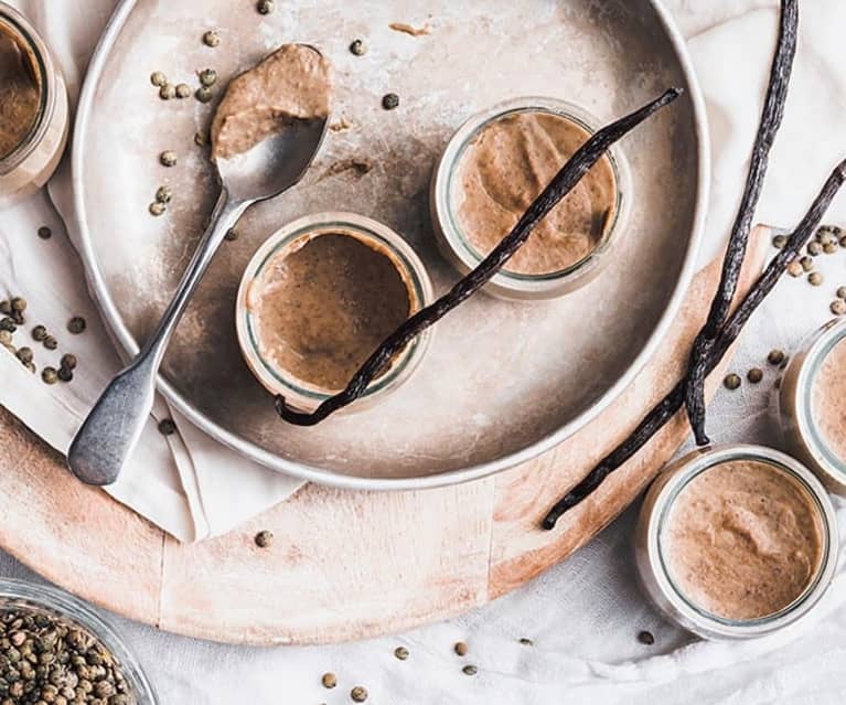 Crème dessert aux lentilles et à la vanille Bourbon