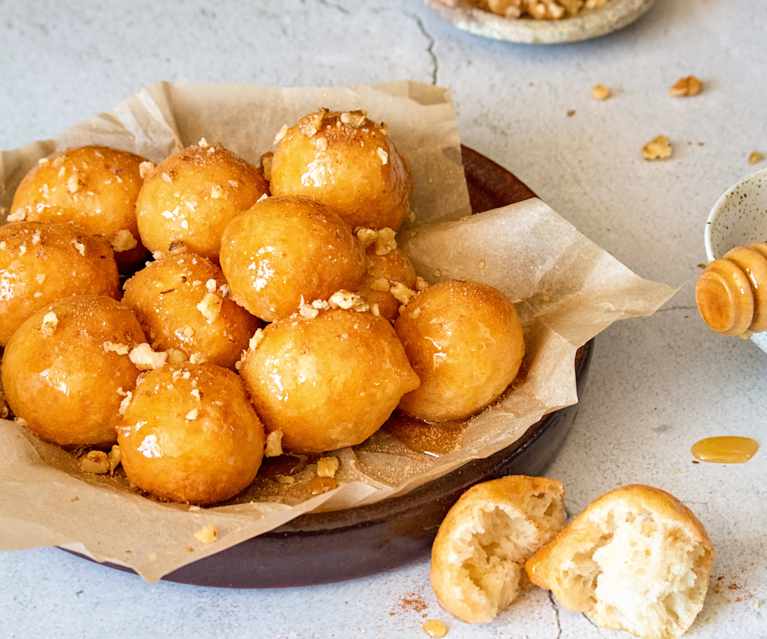 Greckie pączki (Loukoumades) Greckie pączki (Loukoumades)