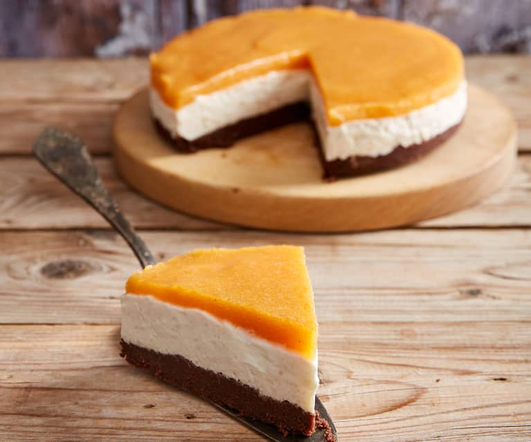 Cheescake al caco mela