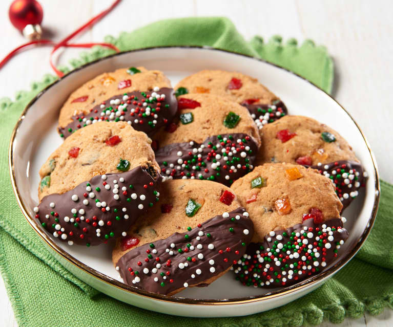 Biscuits aux fruits confits (Candied Fruit Cookies) Metric