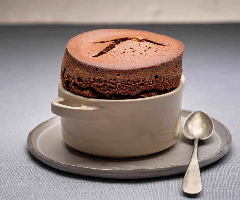 Chocolate Soufflé with Orange