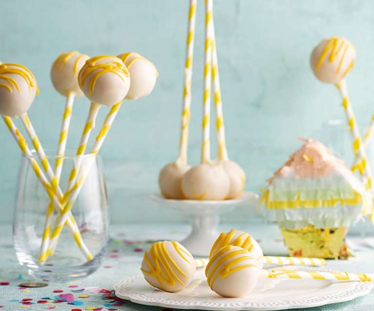 Cytrynowe cake pops Cytrynowe cake pops