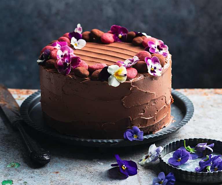 Schokoladen-Fudge-Kuchen Schokoladen-Fudge-Kuchen