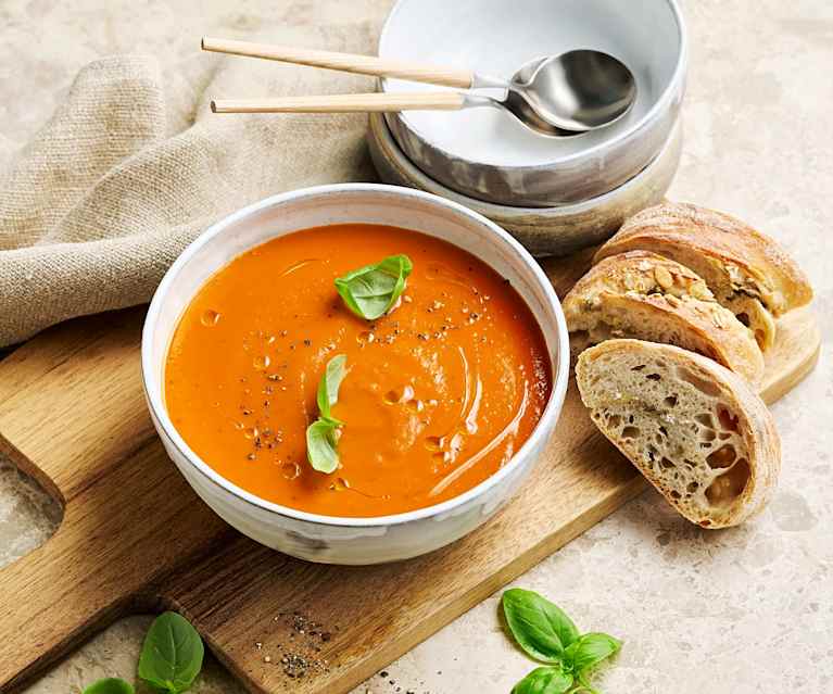 Frische Tomatensuppe Frische Tomatensuppe