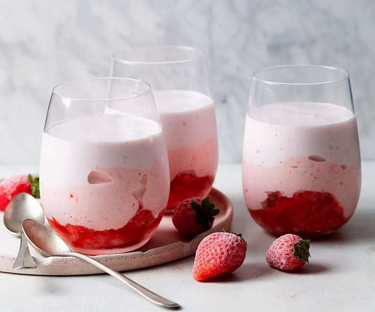 Dessert alle fragole Dessert alle fragole