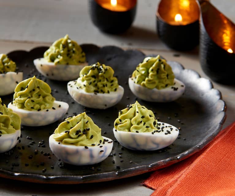 Dragon Deviled Eggs