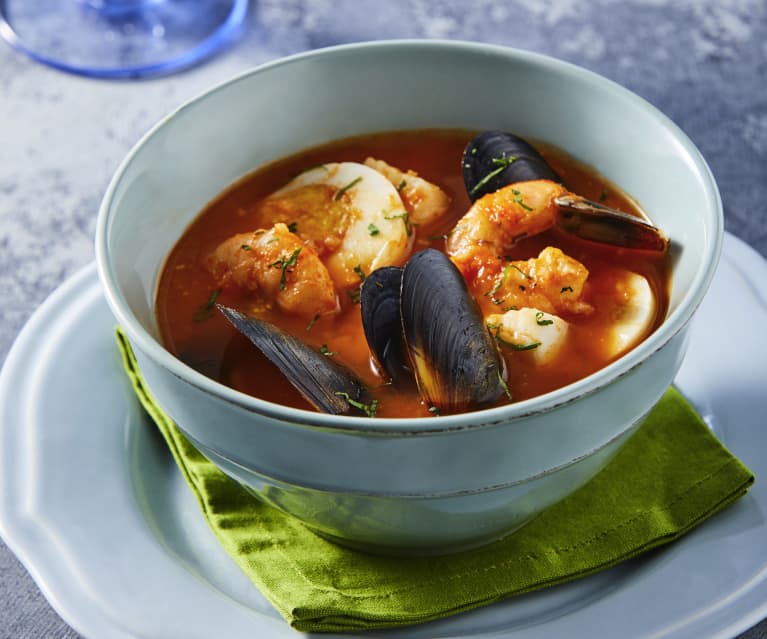 Sopa de mariscos - Cookidoo™– the official Thermomix® recipe platform