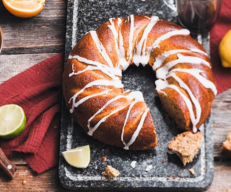 Moelleux au thé Earl Grey et glaçage à la bergamote