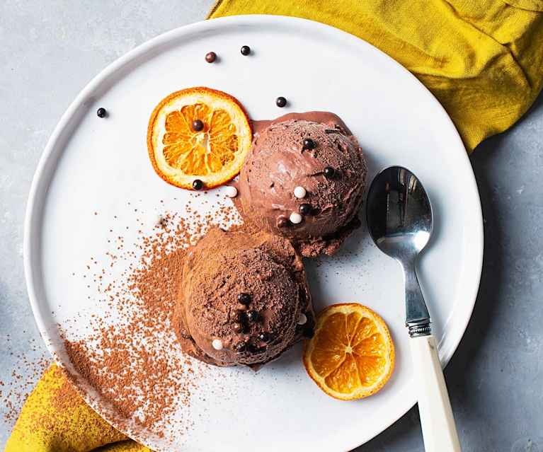 Glace au chocolat Glace au chocolat