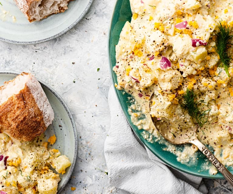 Salada de couve-flor e batata