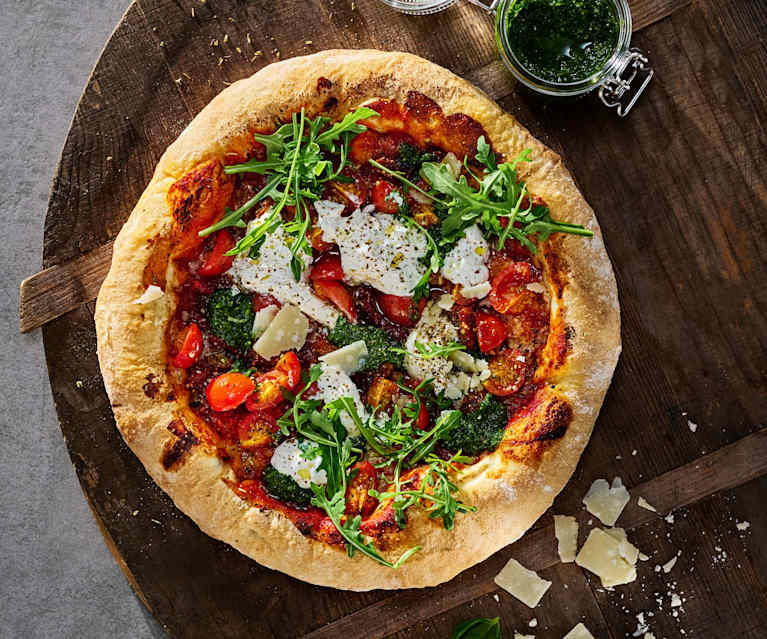 Burrata-Pizza Burrata-Pizza
