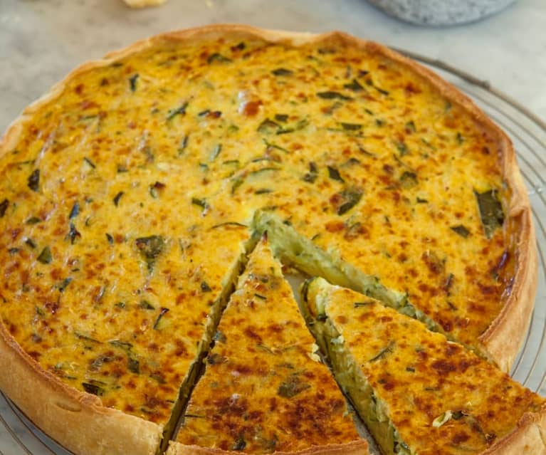 Quiche de zapallito italiano