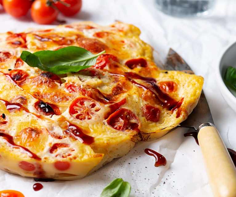 Caprese omeleta Caprese omeleta
