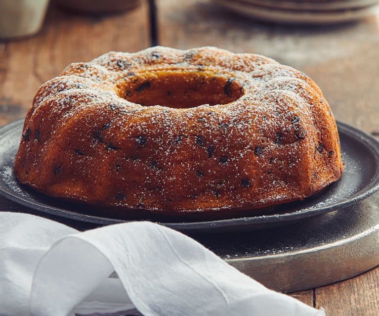 Torta di zucca, cannella e cioccolato