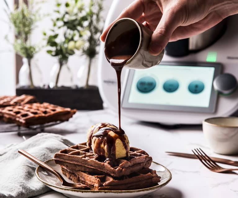 Gaufre brownie