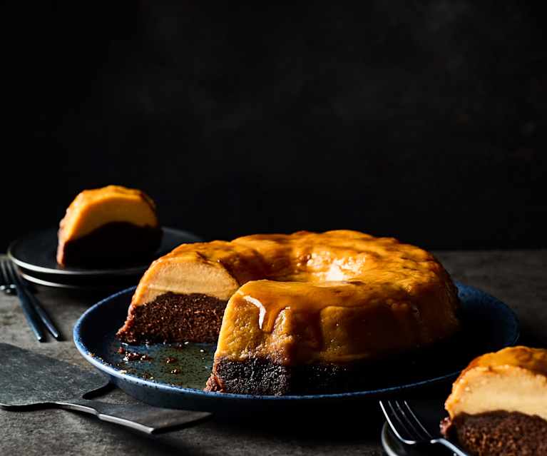 Gâteau flan au chocolat Gâteau flan au chocolat