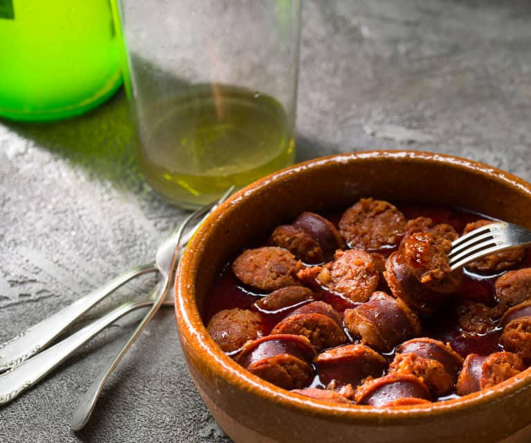 Chorizos A La Sidra Cookidoo The Official Thermomix Recipe Platform