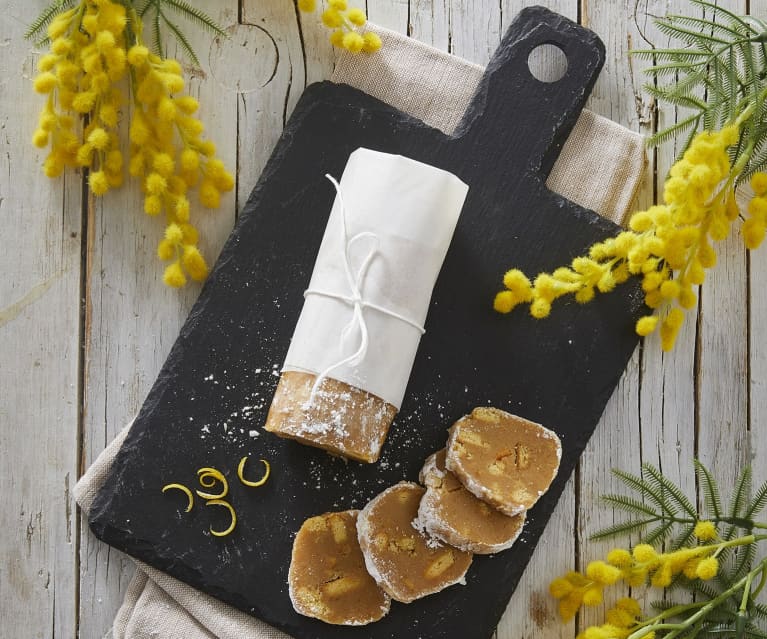 Salame dolce al limone