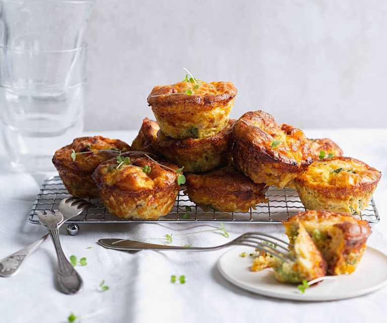 Broccoli and Bacon Tarts