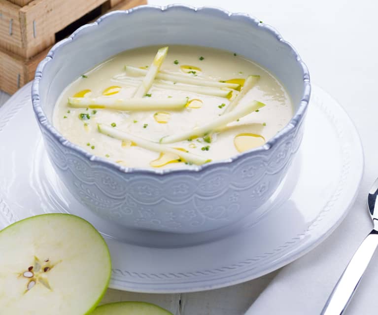 Vichyssoise com maçã verde