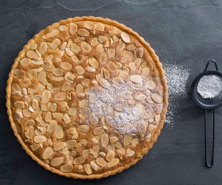 Feijoa bakewell tart