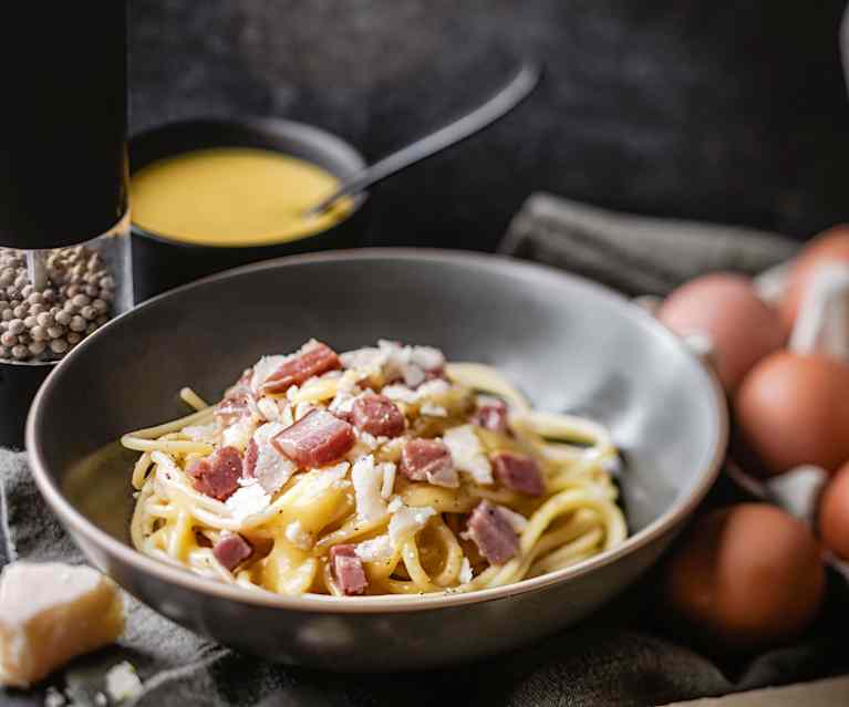 Spaghetti alla carbonara Spaghetti alla carbonara