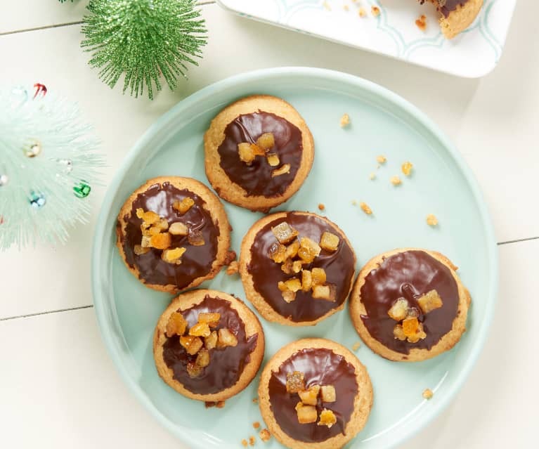 Biscuits au chocolat et à l'orange sans gluten (métrique)