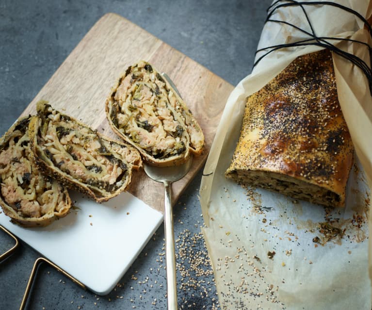 Strudel de alheira