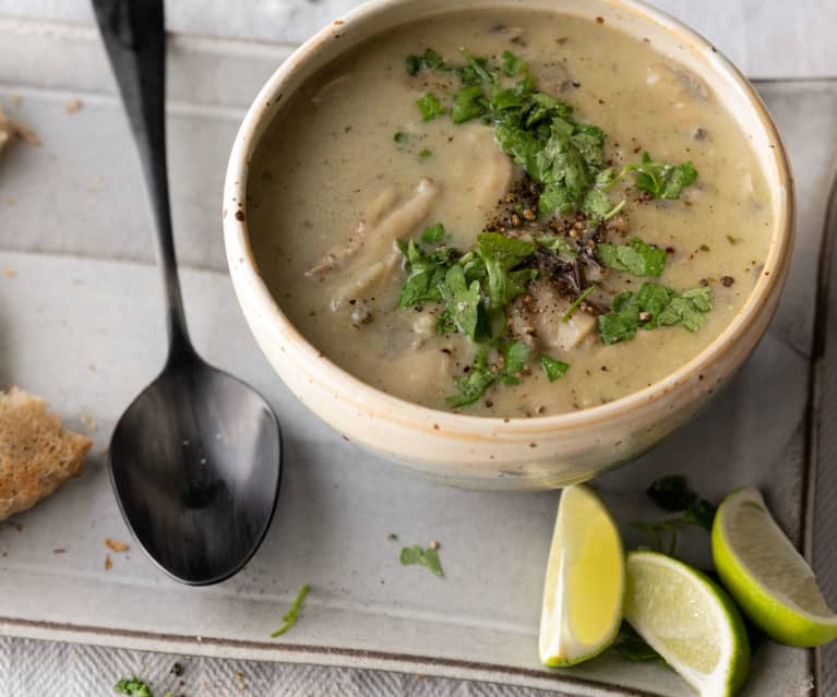 Mushroom and Wild Rice Soup