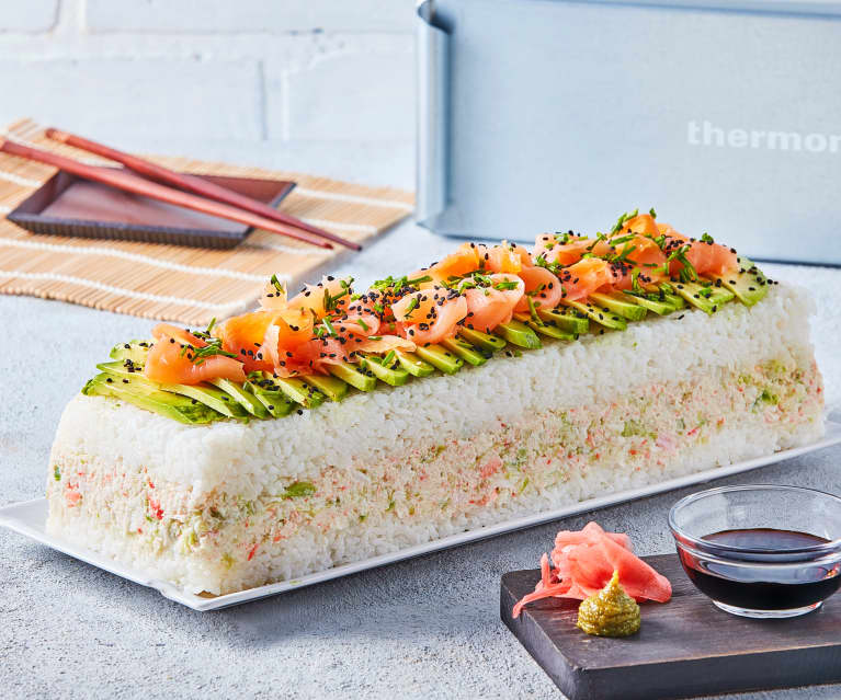 Pastel de sushi - Cookidoo™– the official Thermomix® recipe platform