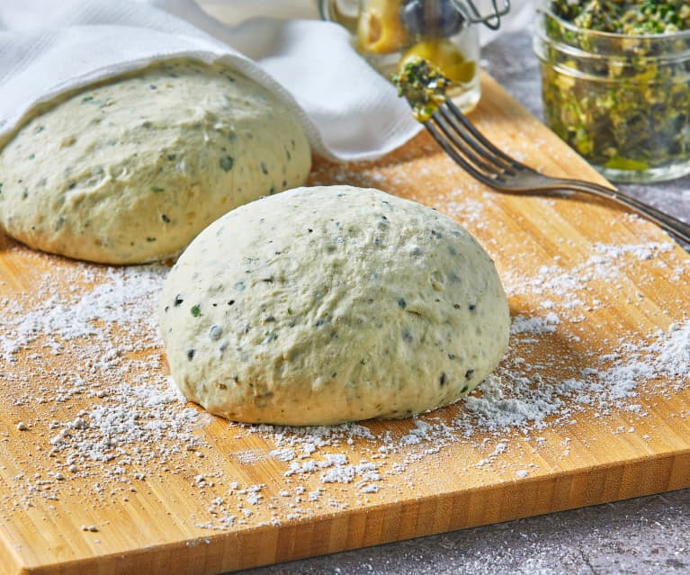 Tapenade Pizza Dough