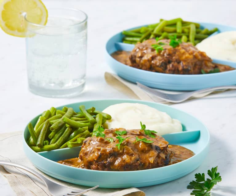 Salisbury Steak TV Dinner