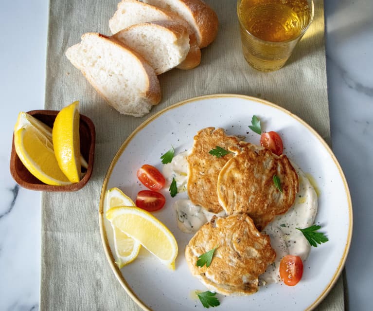 Whitebait fritters