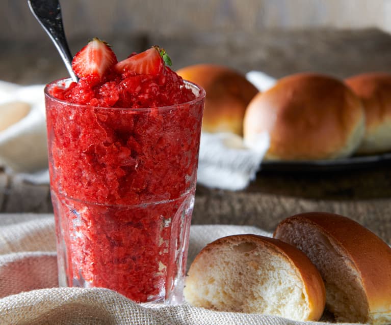 Granita alle fragole