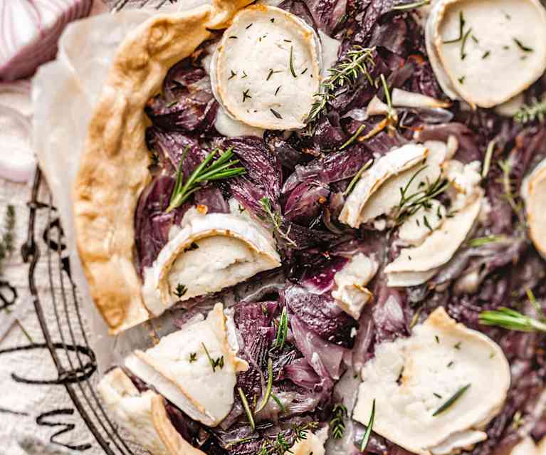 Tarte oignon-chèvre Tarte oignon-chèvre