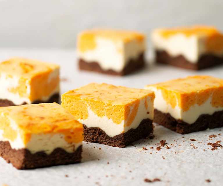 Barrette cheesecake alle patate dolci Barrette cheesecake alle patate dolci