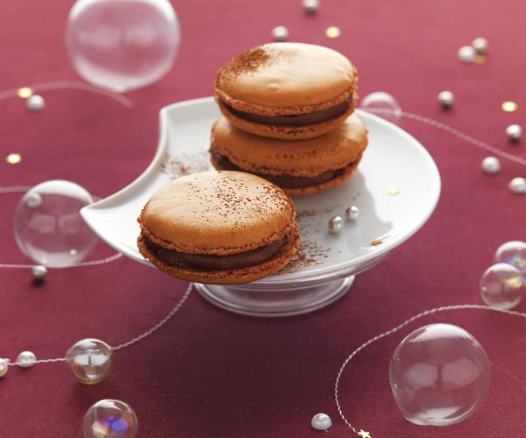 Macarons al caramello