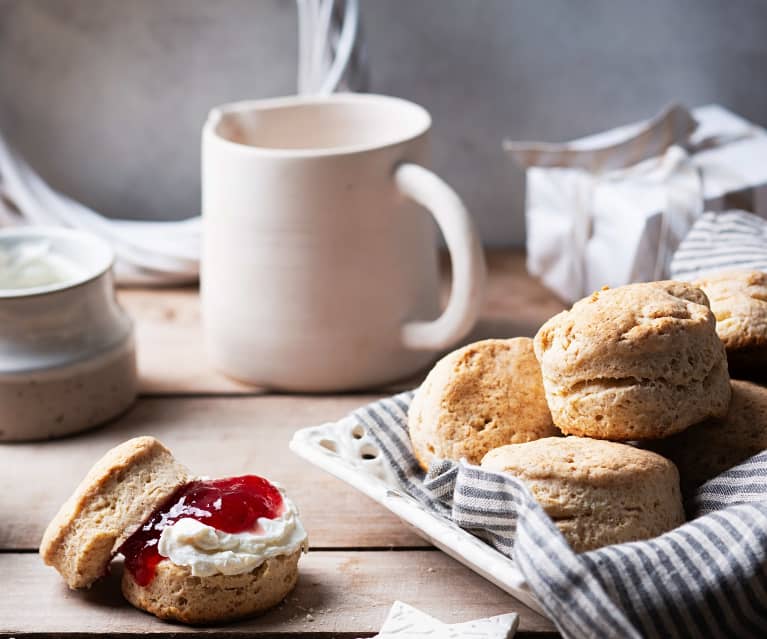 Scones de nata