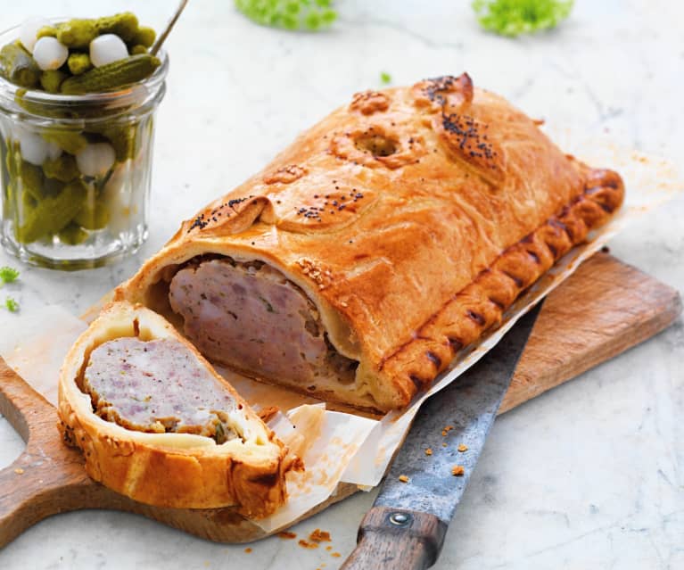 Pâté de lapin en croûte