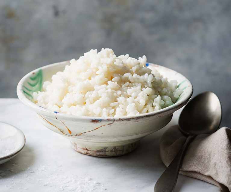 Arroz blanco (Cocción de arroz)