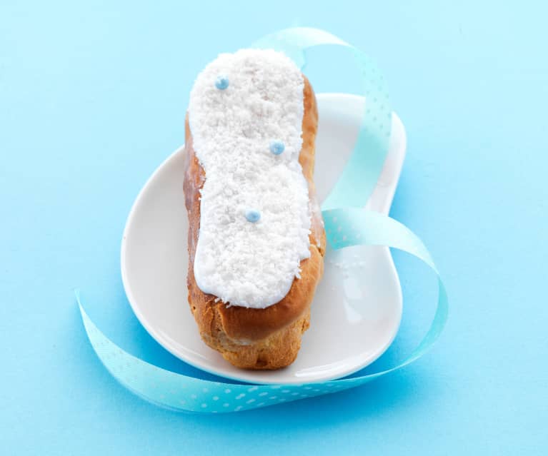 Éclair vaniglia e cocco