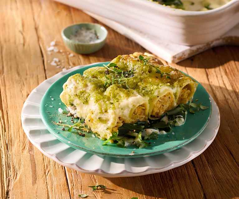 Low Meat Cannelloni mit Mangold Low Meat Cannelloni mit Mangold