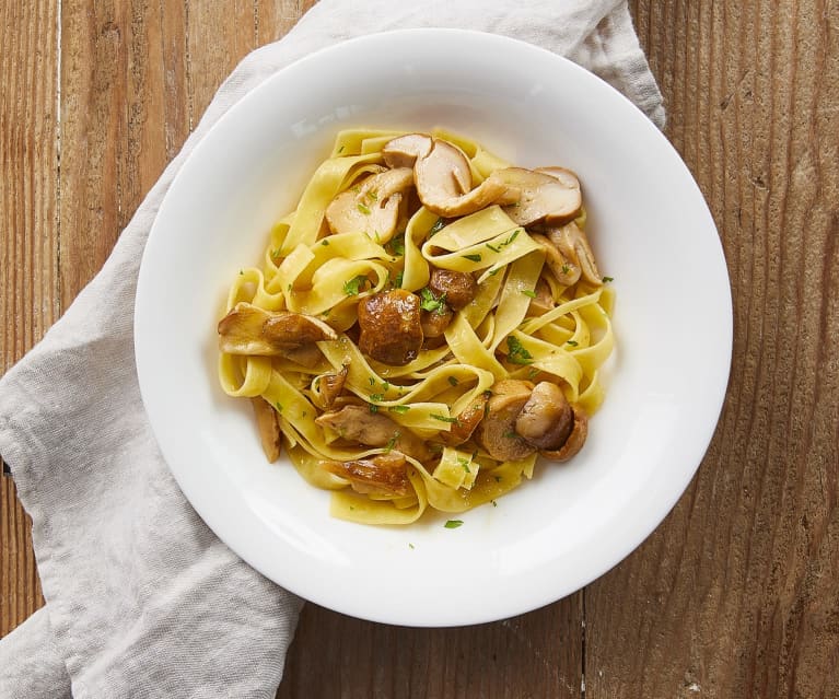 Tagliatelle ai funghi (senza glutine)