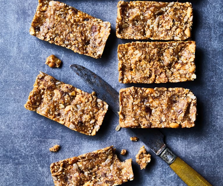 Barres au quinoa et beurre de cacahuètes