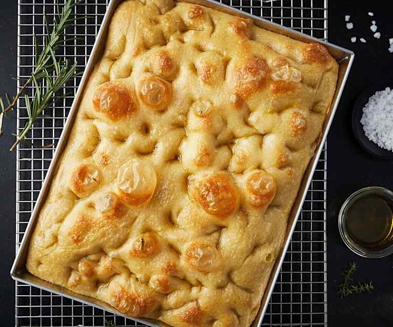 Focaccia millebolle Focaccia millebolle