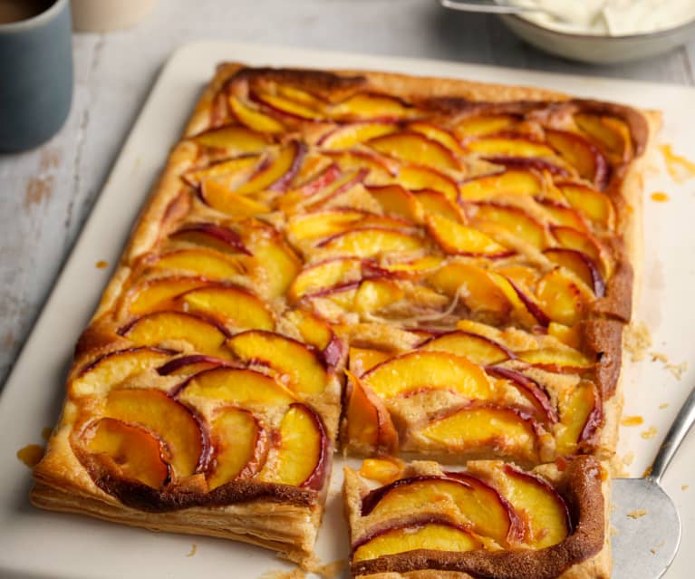 Nectarine Tart with Frangipane