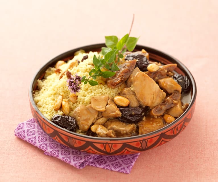 Chicken Tagine with Prunes, Figs and Honey