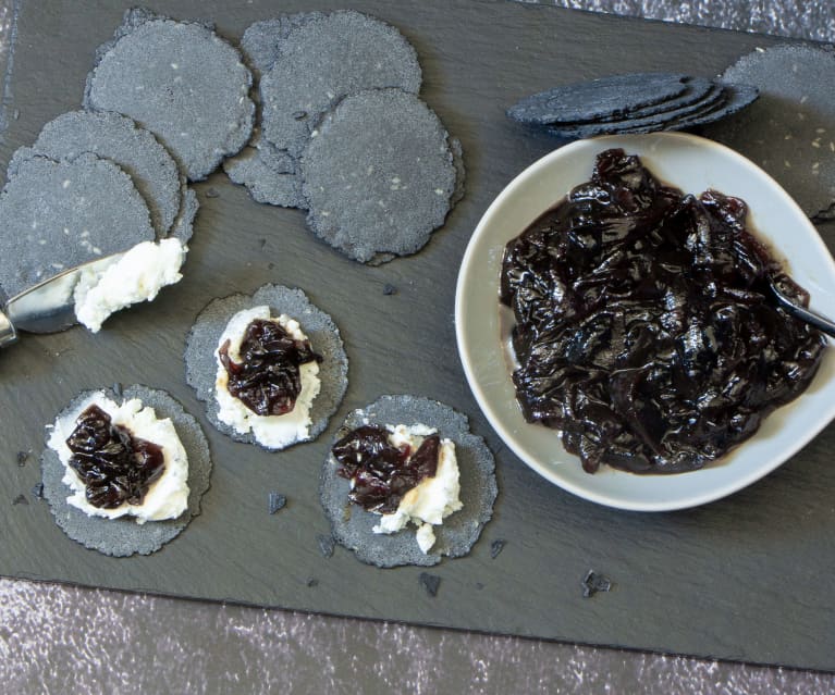 Black Garlic and Onion Jam